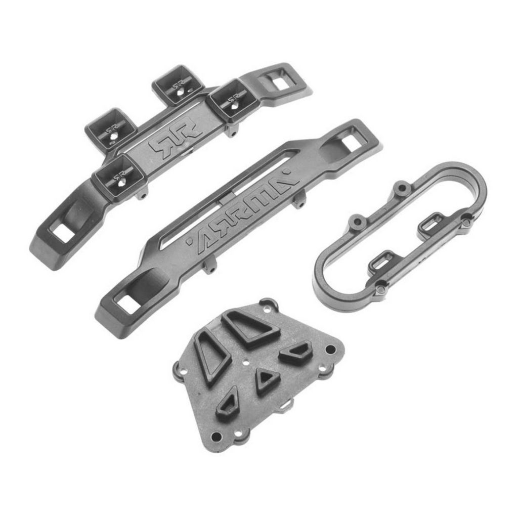 AR320251 Front/Rear Bumper Set Nero - HORIZON HOBBY - R&eacute;f&eacute;rence: ARAC3467