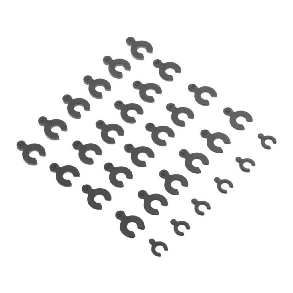 AR330366 Composite Spacer Set Nero - HORIZON HOBBY - R&eacute;f&eacute;rence: ARAC3850