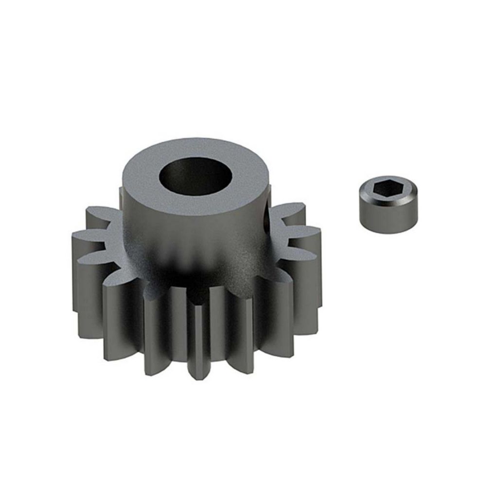 AR310476 Steel Pinion Gear 15T Mod1 5mm - HORIZON HOBBY - R&eacute;f&eacute;rence: ARAC7776