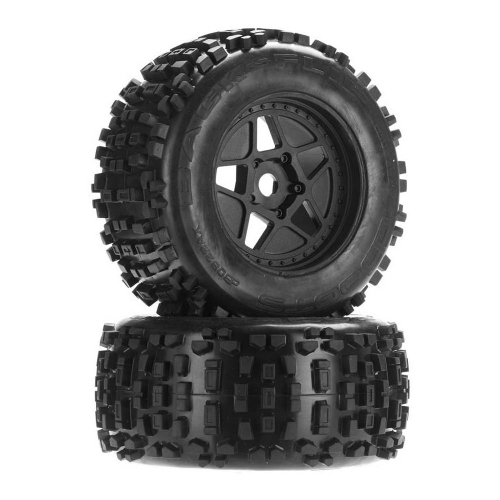 AR510092 dBoots Backflip MT 6S Tire Wheel Set - HORIZON HOBBY - R&eacute;f&eacute;rence: ARAC8795