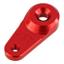 AR340102 Servo Horn Metal 25T Aluminum Red - HORIZON HOBBY - R&eacute;f&eacute;rence: ARAC8871