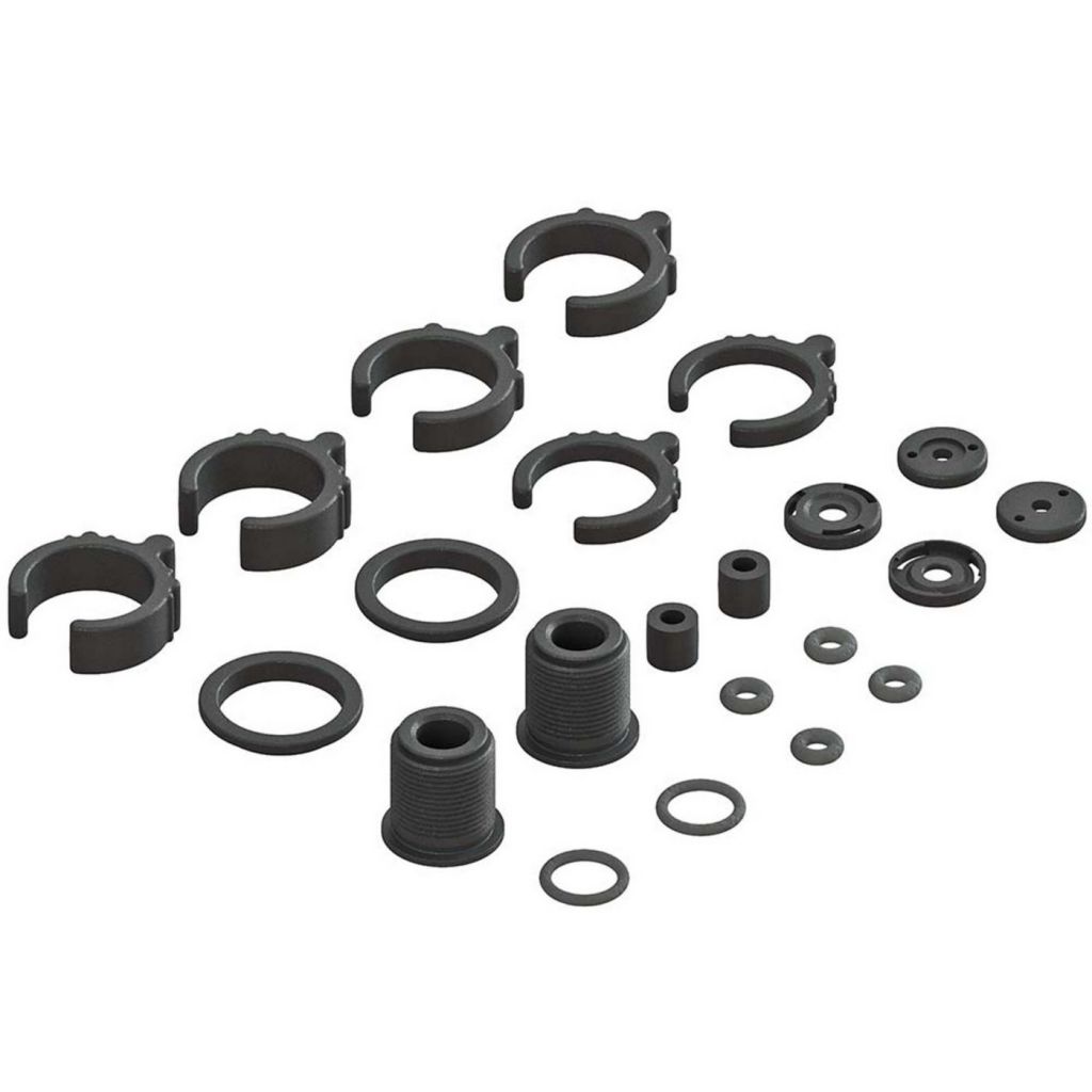 AR330451 Composite Shock Parts/O-Ring Set (2) - HORIZON HOBBY - R&eacute;f&eacute;rence: ARAC8940