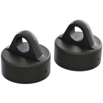 AR330491 Shock Cap Aluminum Black 6S (2) - HORIZON HOBBY - R&eacute;f&eacute;rence: ARAC8968
