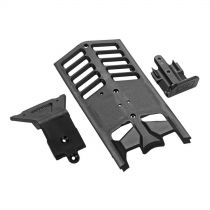AR320282 Skidplate Front/Rear/Center Set Nero - HORIZON HOBBY - R&eacute;f&eacute;rence: ARAC9255