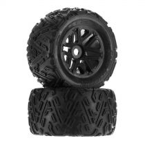 AR550010 Sand Scorpion MT 6S Tire Set Glued Black - HORIZON HOBBY - R&eacute;f&eacute;rence: ARAC9397