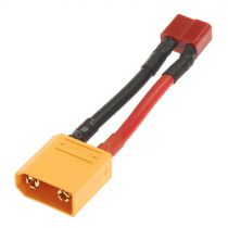 AR390195 XT90 to T-Plug Charging Adapter Lead Nero - HORIZON HOBBY - R&eacute;f&eacute;rence: ARAC9424