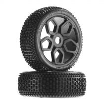 AR550027 Exabyte NB Buggy Tire Set Pre-glued - HORIZON HOBBY - R&eacute;f&eacute;rence: ARAC9439