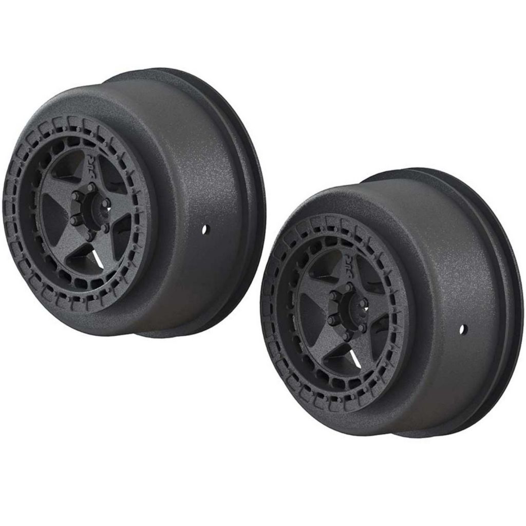 AR510096 SC 2.2/3.0 Wheel 14mm Hex Black (2) - HORIZON HOBBY - R&eacute;f&eacute;rence: ARAC9461