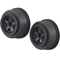 AR510096 SC 2.2/3.0 Wheel 14mm Hex Black (2) - HORIZON HOBBY - R&eacute;f&eacute;rence: ARAC9461