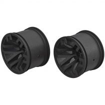 AR510097 MT 2.8 Wheel 14mm Hex Black (2) - HORIZON HOBBY - R&eacute;f&eacute;rence: ARAC9463