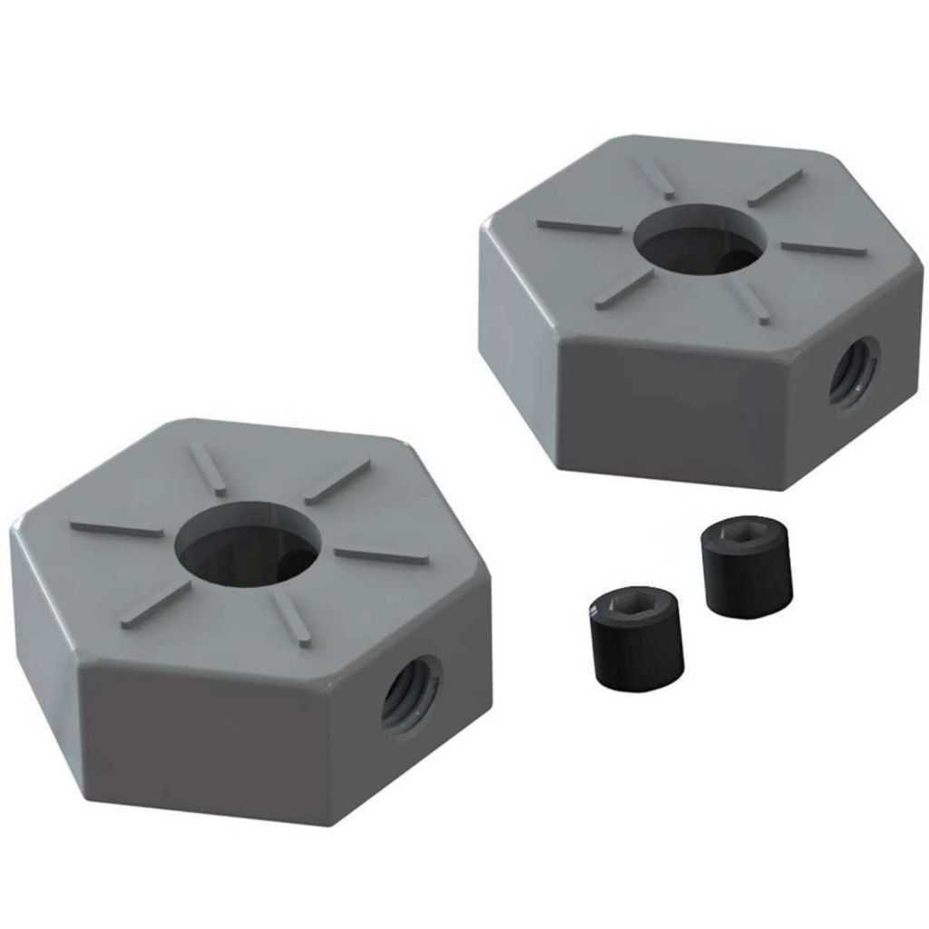 AR310871 Wheel Hex Metal 14mm BLX 3S (2) - HORIZON HOBBY - R&eacute;f&eacute;rence: ARAC9472