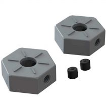 AR310871 Wheel Hex Metal 14mm BLX 3S (2) - HORIZON HOBBY - R&eacute;f&eacute;rence: ARAC9472