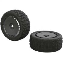 AR550048 KATAR T 6S Tire/Wheel Set Talion (2) - HORIZON HOBBY - R&eacute;f&eacute;rence: ARAC9615