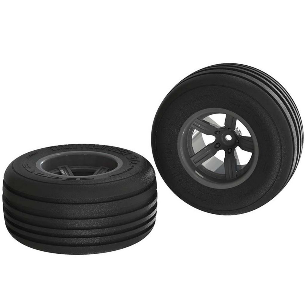 AR550040 Dirt Runner ST Front Tire Set Glued Black - HORIZON HOBBY - R&eacute;f&eacute;rence: ARAC9624
