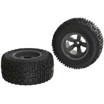 AR550041 Dirtrunner ST Rear Tire Set Glued Black ( - HORIZON HOBBY - R&eacute;f&eacute;rence: ARAC9625