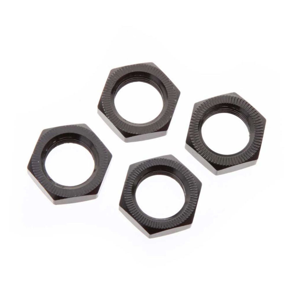 AR310449 Wheel Nut Aluminum 17mm Black (4) - HORIZON HOBBY - R&eacute;f&eacute;rence: ARAC9763