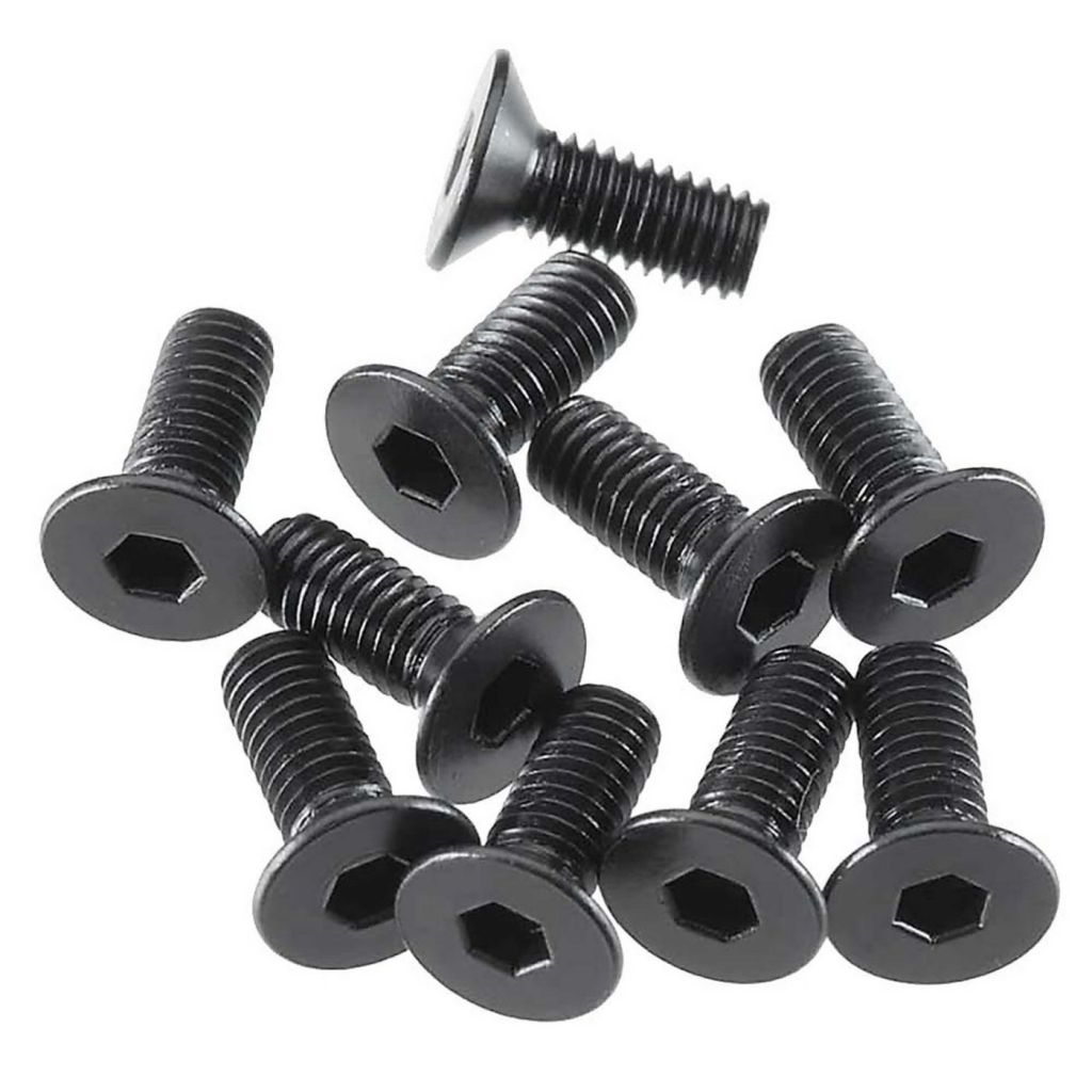 AR722308 Flat Head Screw 3x8mm (10) - HORIZON HOBBY - R&eacute;f&eacute;rence: ARAC9813