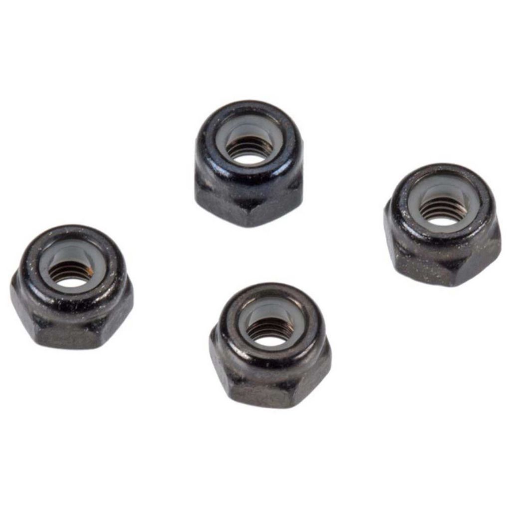 AR715001 Nylon Nut 3mm (4) - HORIZON HOBBY - R&eacute;f&eacute;rence: ARAC9818