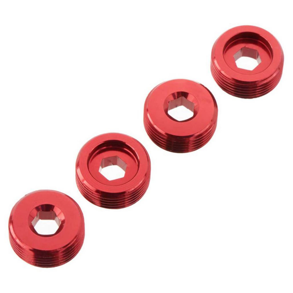 AR330196 Nut Front Hub Aluminum Red (4) - HORIZON HOBBY - R&eacute;f&eacute;rence: ARAC9920