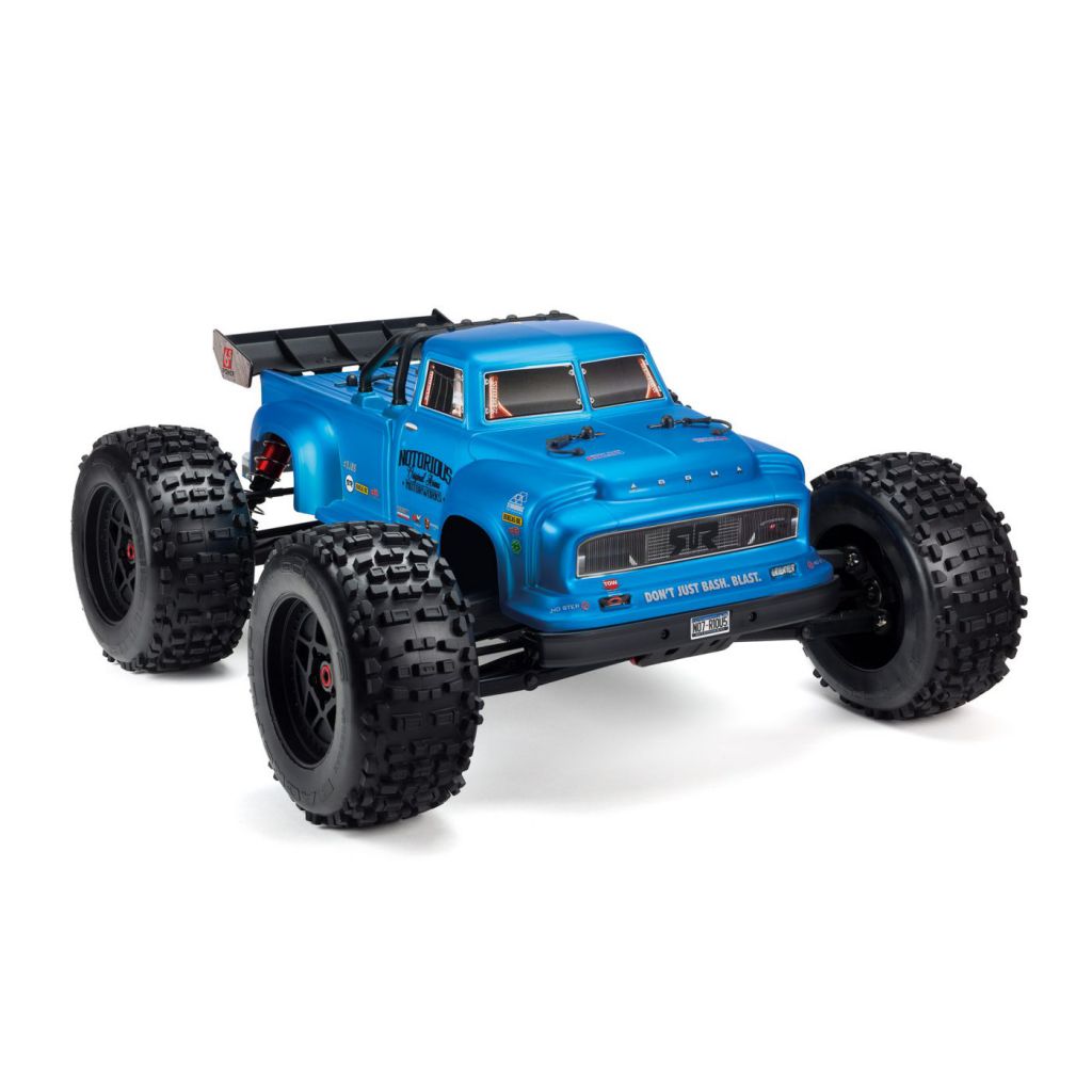 1/8 NOTORIOUS 6S Classic Stunt Truck RTR Blue - HORIZON HOBBY - R&eacute;f&eacute;rence: ARAD89BB