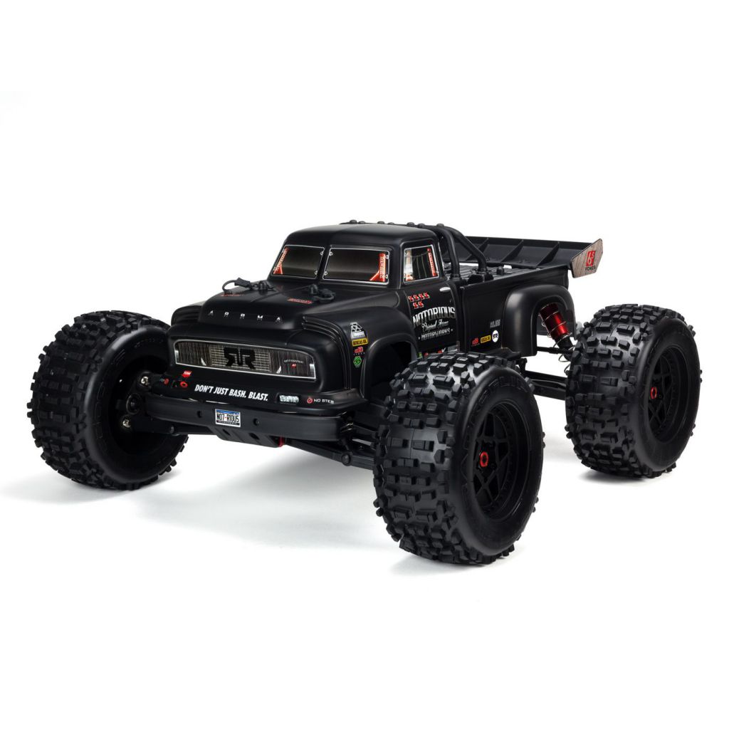 1/8 NOTORIOUS 6S Classic Stunt Truck RTR Black - HORIZON HOBBY - R&eacute;f&eacute;rence: ARAD89LL