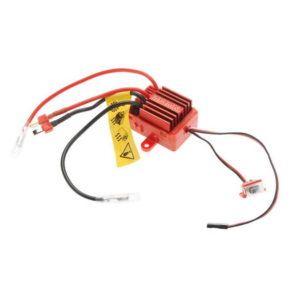 AR390068 Mega 12T Brushed ESC (Red) - HORIZON HOBBY - R&eacute;f&eacute;rence: ARAM1005