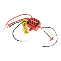 AR390068 Mega 12T Brushed ESC (Red) - HORIZON HOBBY - R&eacute;f&eacute;rence: ARAM1005