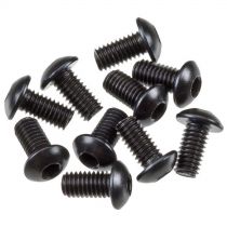 AXA0113 Hex Socket Button Head Black M3x6mm (10) - HORIZON HOBBY - R&eacute;f&eacute;rence: AXIC0005