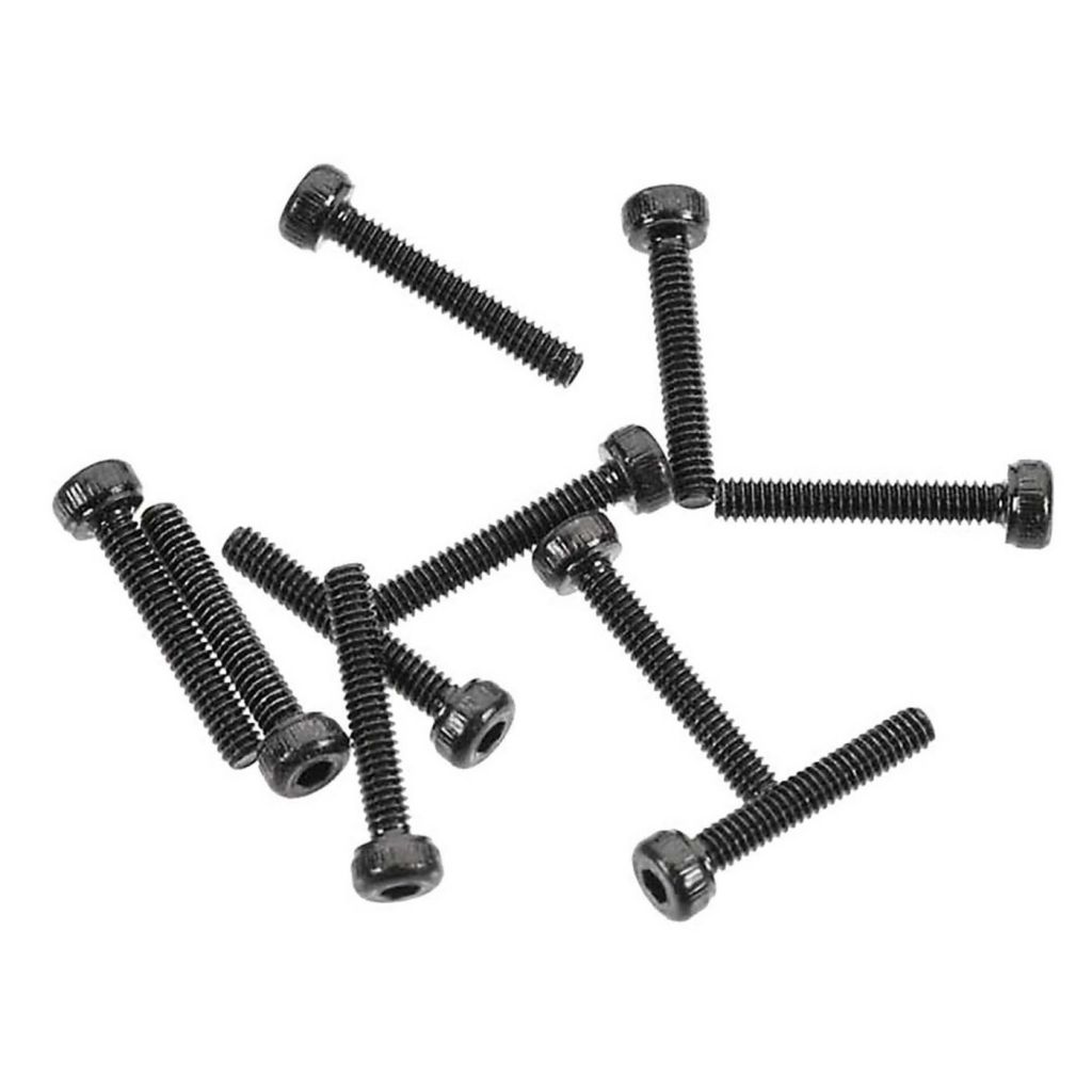 AXA016 Cap Head M2x12mm Black Oxide (10) - HORIZON HOBBY - R&eacute;f&eacute;rence: AXIC0016
