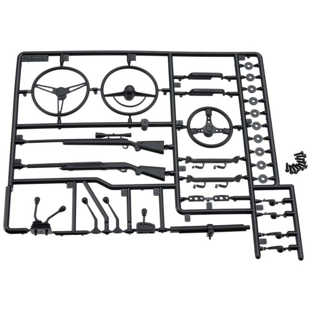 AX80037 Interior Details Part Tree Black - HORIZON HOBBY - R&eacute;f&eacute;rence: AXIC0037