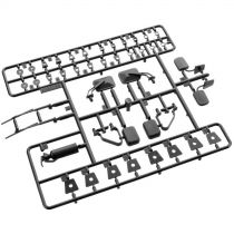 AX80038 Exterior Detail Parts Tree Black - HORIZON HOBBY - R&eacute;f&eacute;rence: AXIC0038