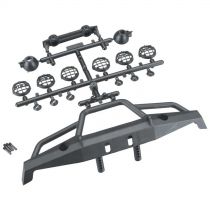 AX80039A 1/10 Front Plate Bumper Set - HORIZON HOBBY - R&eacute;f&eacute;rence: AXIC0039