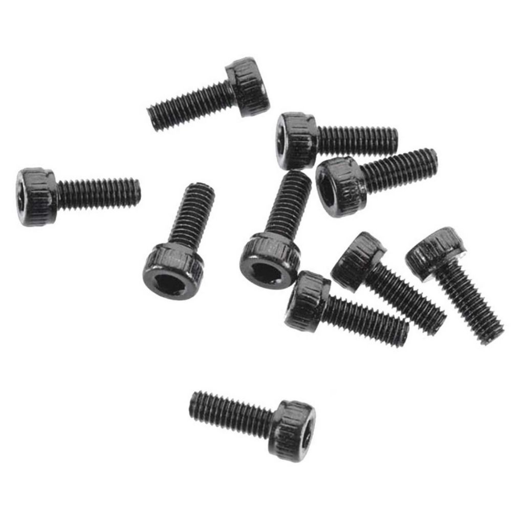 AXA084 Cap Head M3x8mm Black Oxide (10) - HORIZON HOBBY - R&eacute;f&eacute;rence: AXIC0084