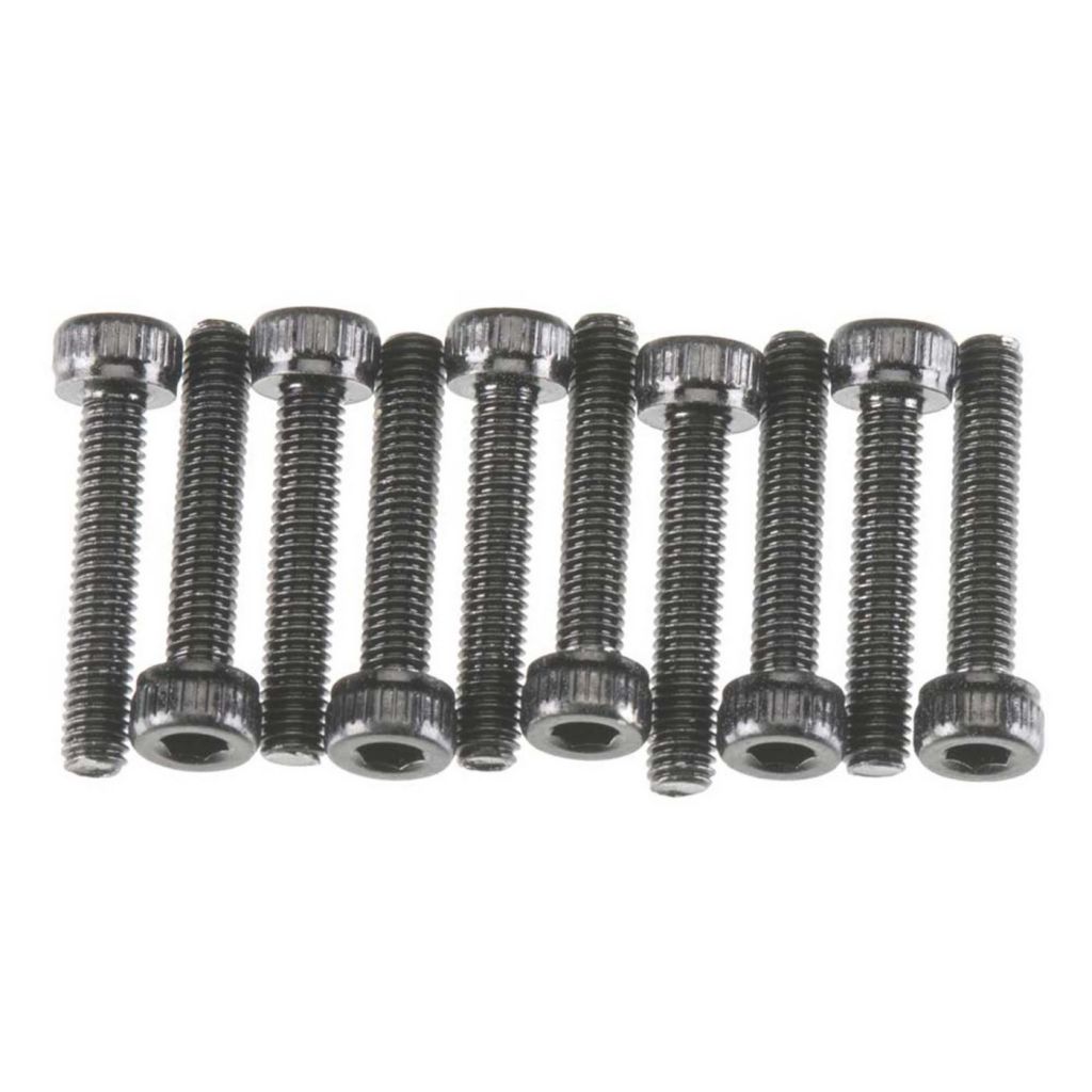 AXA087 Cap Head M3x16mm Black Oxide (10) - HORIZON HOBBY - R&eacute;f&eacute;rence: AXIC0087