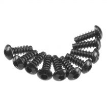 AXA434 Hex Tap Button Head M3x8mm Black (10) - HORIZON HOBBY - R&eacute;f&eacute;rence: AXIC0120