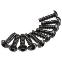 AXA435 Hex Tap Button Head M3x10mm Black (10) - HORIZON HOBBY - R&eacute;f&eacute;rence: AXIC0121