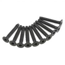 AXA468 Hex Socket Tap Flat Head M3x18mm Black (10) - HORIZON HOBBY - R&eacute;f&eacute;rence: AXIC0130