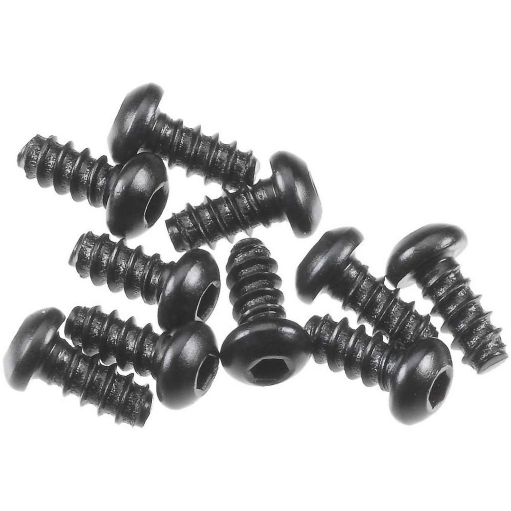 AXA0422 Hex Socket Tapping Button Hd M2.6x6mm Blk - HORIZON HOBBY - R&eacute;f&eacute;rence: AXIC0422