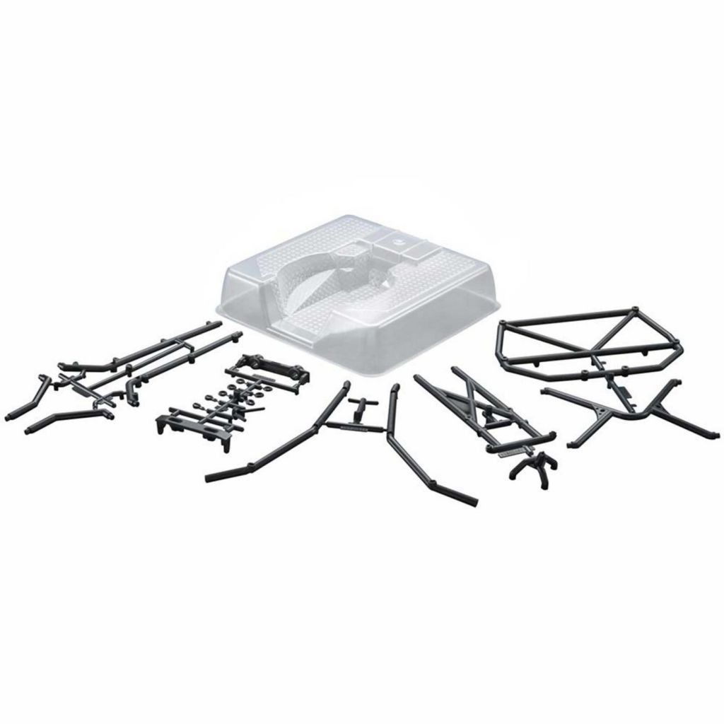 AX80046 Roll Cage Flat Bed SCX10 - HORIZON HOBBY - R&eacute;f&eacute;rence: AXIC0441