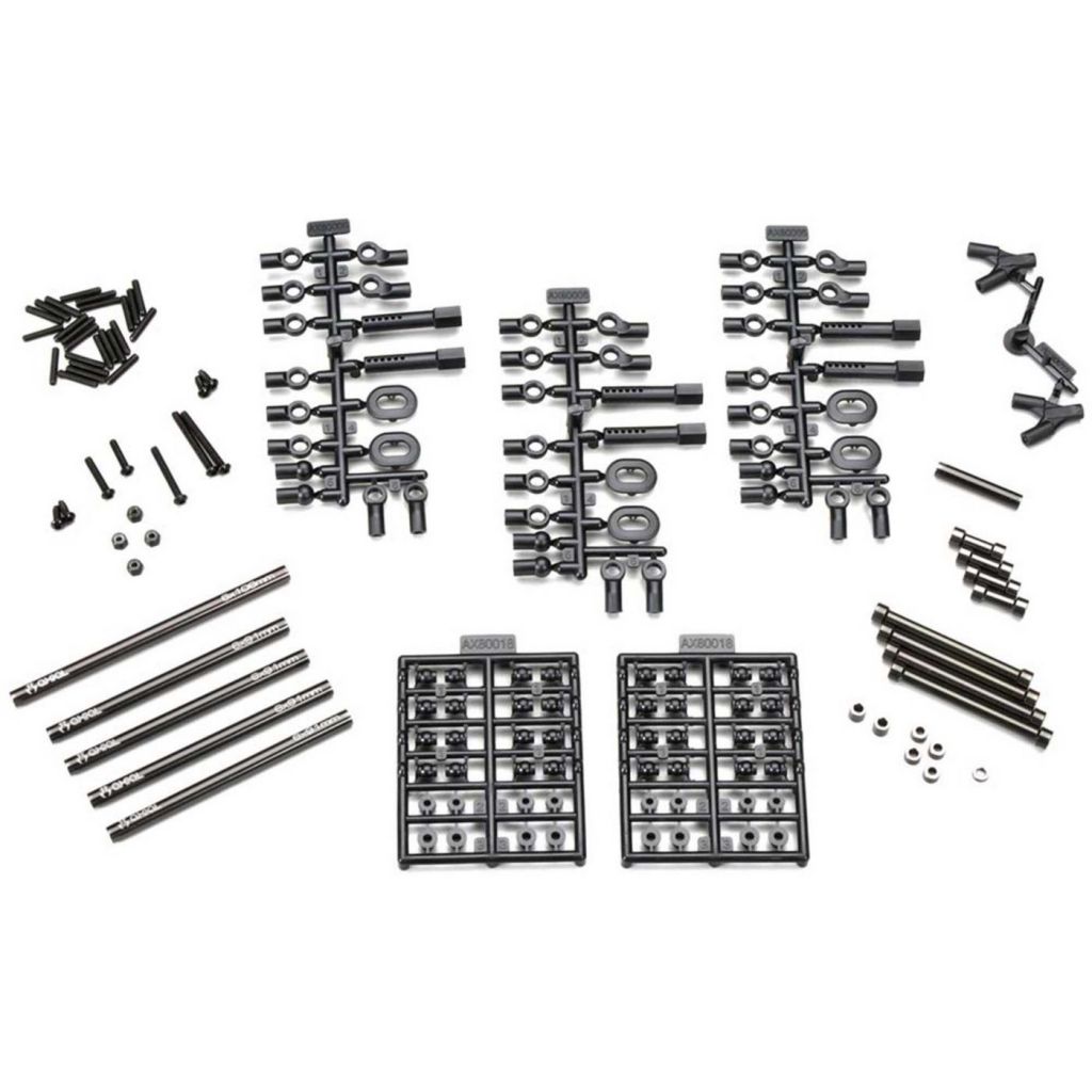 AX30549 Aluminum Wheelbase Links Set 11.4 (290mm) - HORIZON HOBBY - R&eacute;f&eacute;rence: AXIC0549