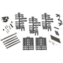 AX30549 Aluminum Wheelbase Links Set 11.4 (290mm) - HORIZON HOBBY - R&eacute;f&eacute;rence: AXIC0549