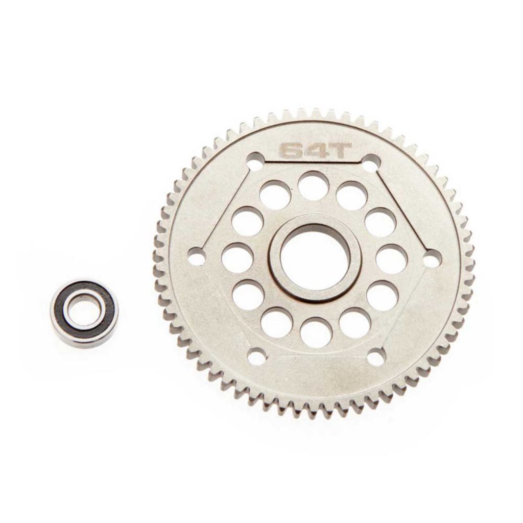 AX31161 Steel Spur Gear 32P 64T Yeti - HORIZON HOBBY - R&eacute;f&eacute;rence: AXIC0846