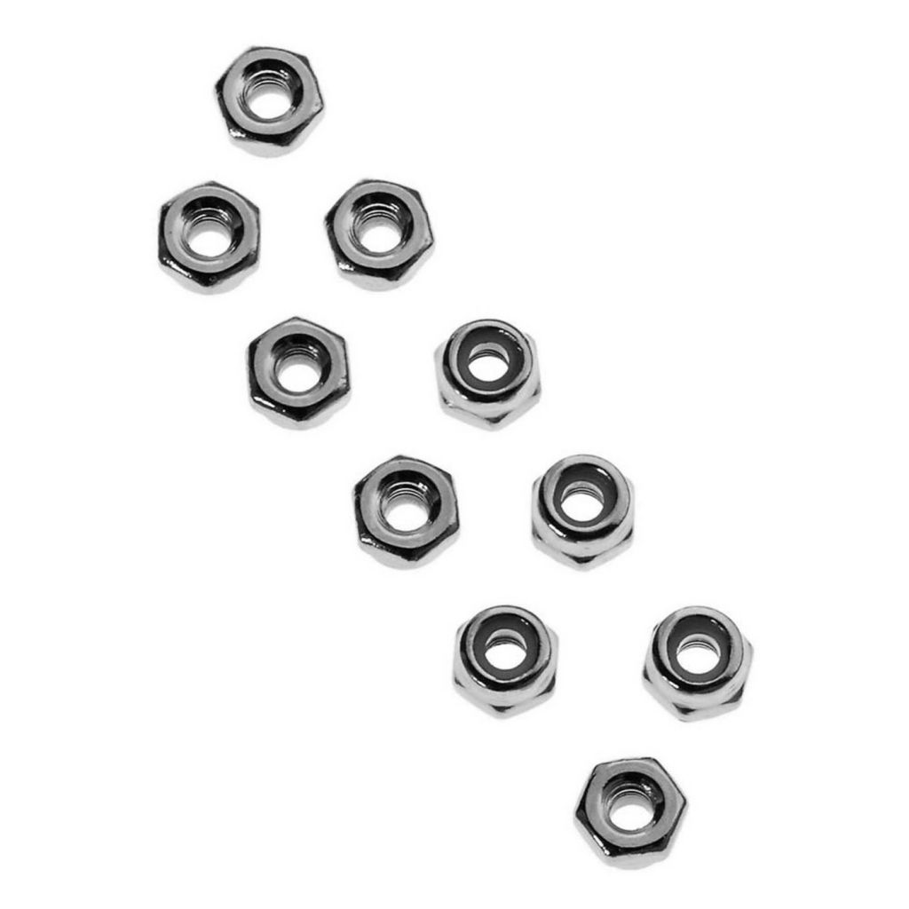 AXA1041 Nylon Locknut 2.5 (10) - HORIZON HOBBY - R&eacute;f&eacute;rence: AXIC1041