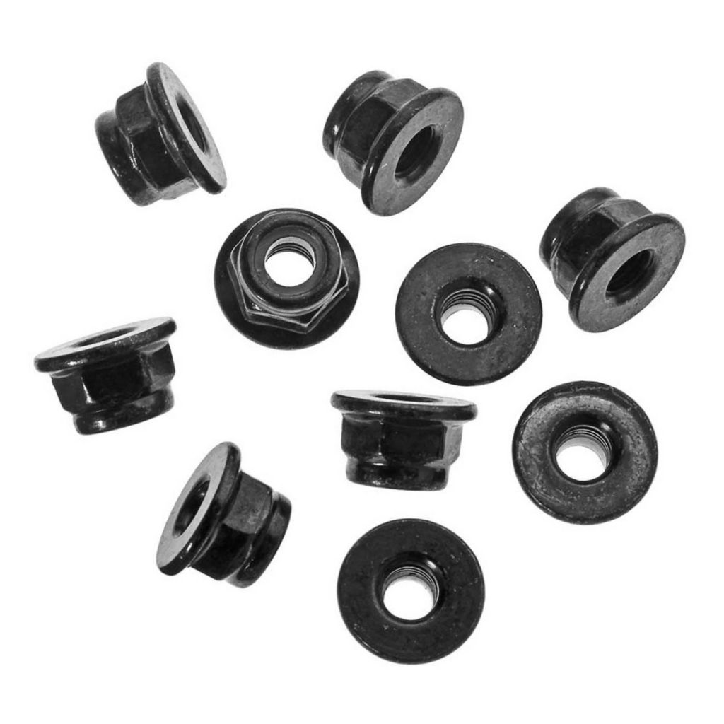 AXA1045 Nylon Locknut M4 Black (10) - HORIZON HOBBY - R&eacute;f&eacute;rence: AXIC1045