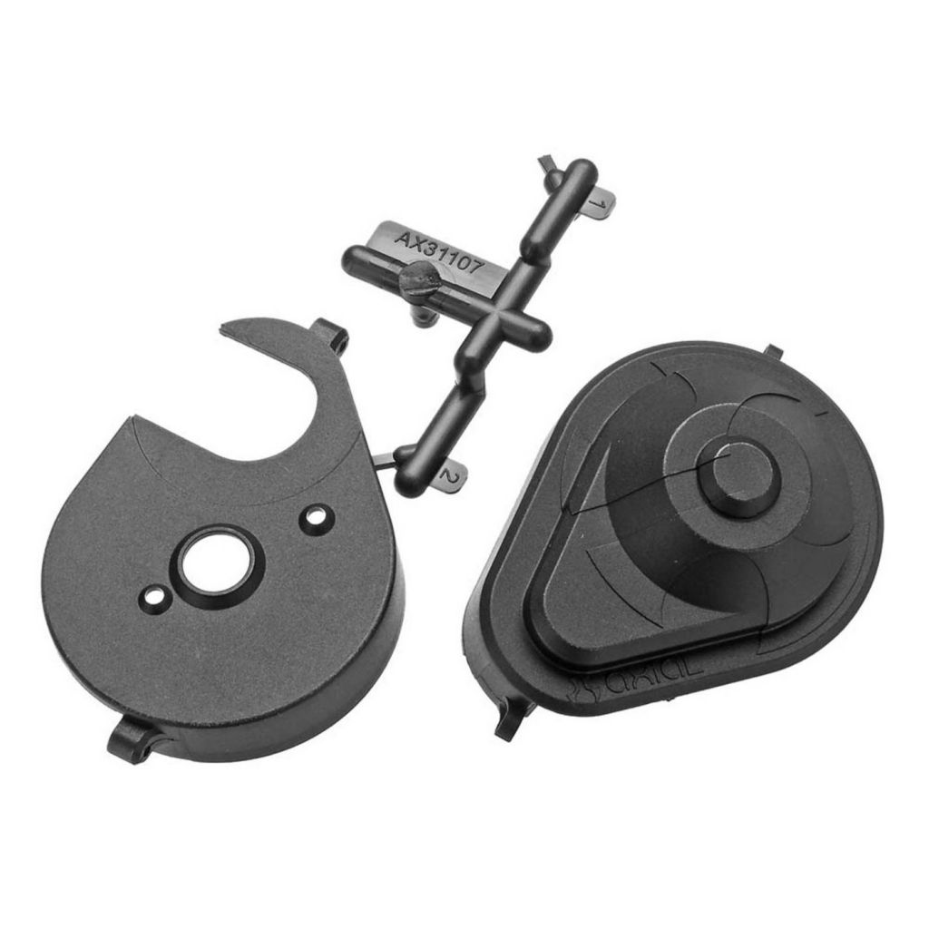 AX31107 2-Speed Hi/Lo Tranny Spur Gear Cover Yeti - HORIZON HOBBY - R&eacute;f&eacute;rence: AXIC1107