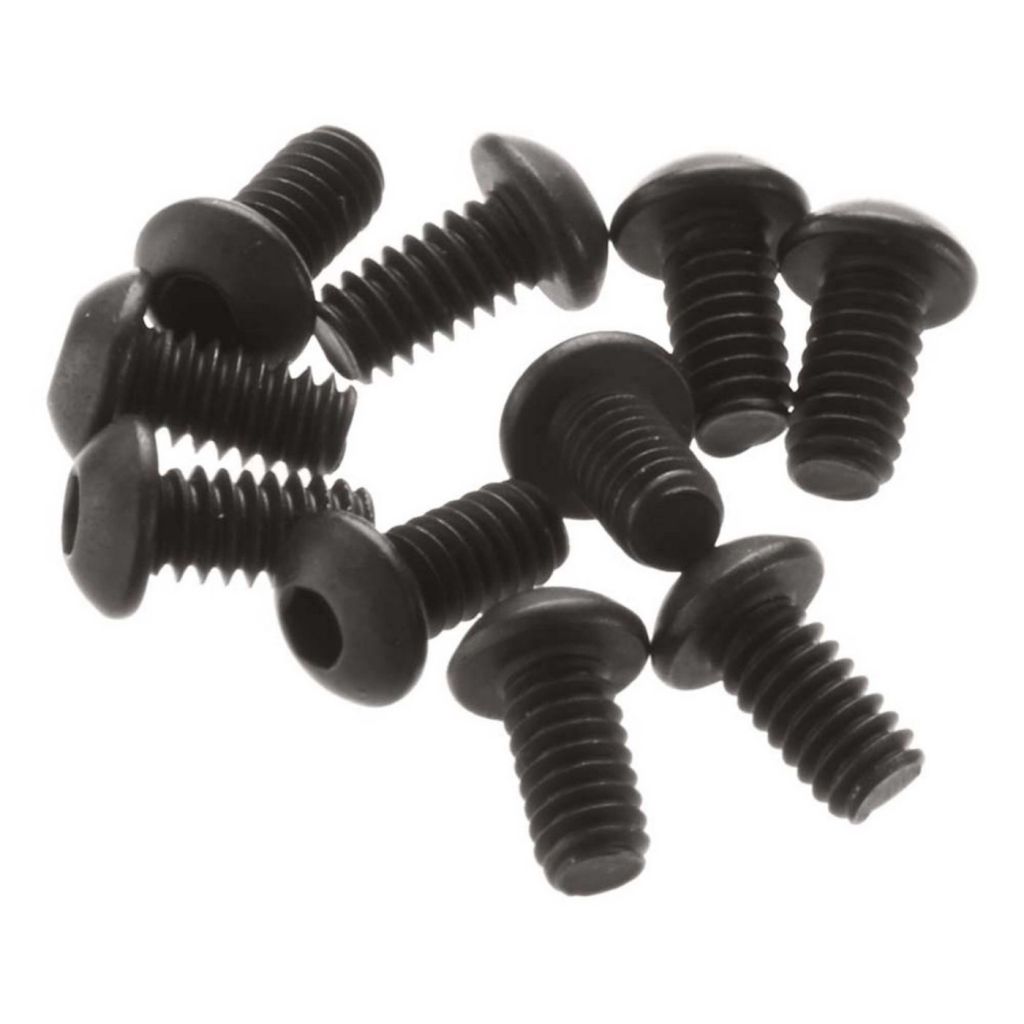 AX31146 Hex Sckt Button Hd Screw M2x4mm Black (10) - HORIZON HOBBY - R&eacute;f&eacute;rence: AXIC1146