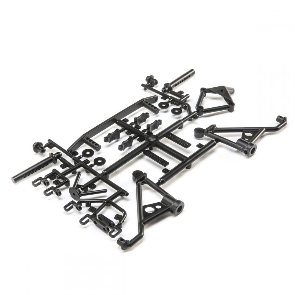 AX31550 Rear Body Post Set SCX10 II - HORIZON HOBBY - R&eacute;f&eacute;rence: AXIC1550