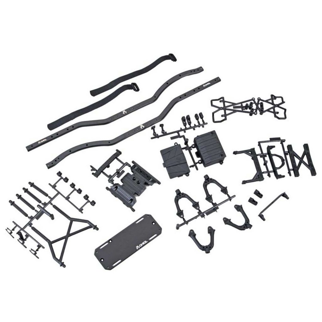 AX30525 Frame Set SCX10 - HORIZON HOBBY - R&eacute;f&eacute;rence: AXIC3025