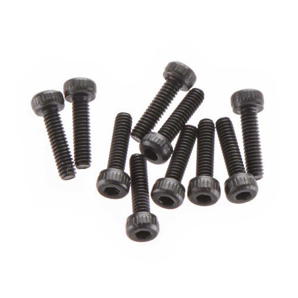 AX31066 Cap Head M2x8mm Black (10) - HORIZON HOBBY - R&eacute;f&eacute;rence: AXIC3066