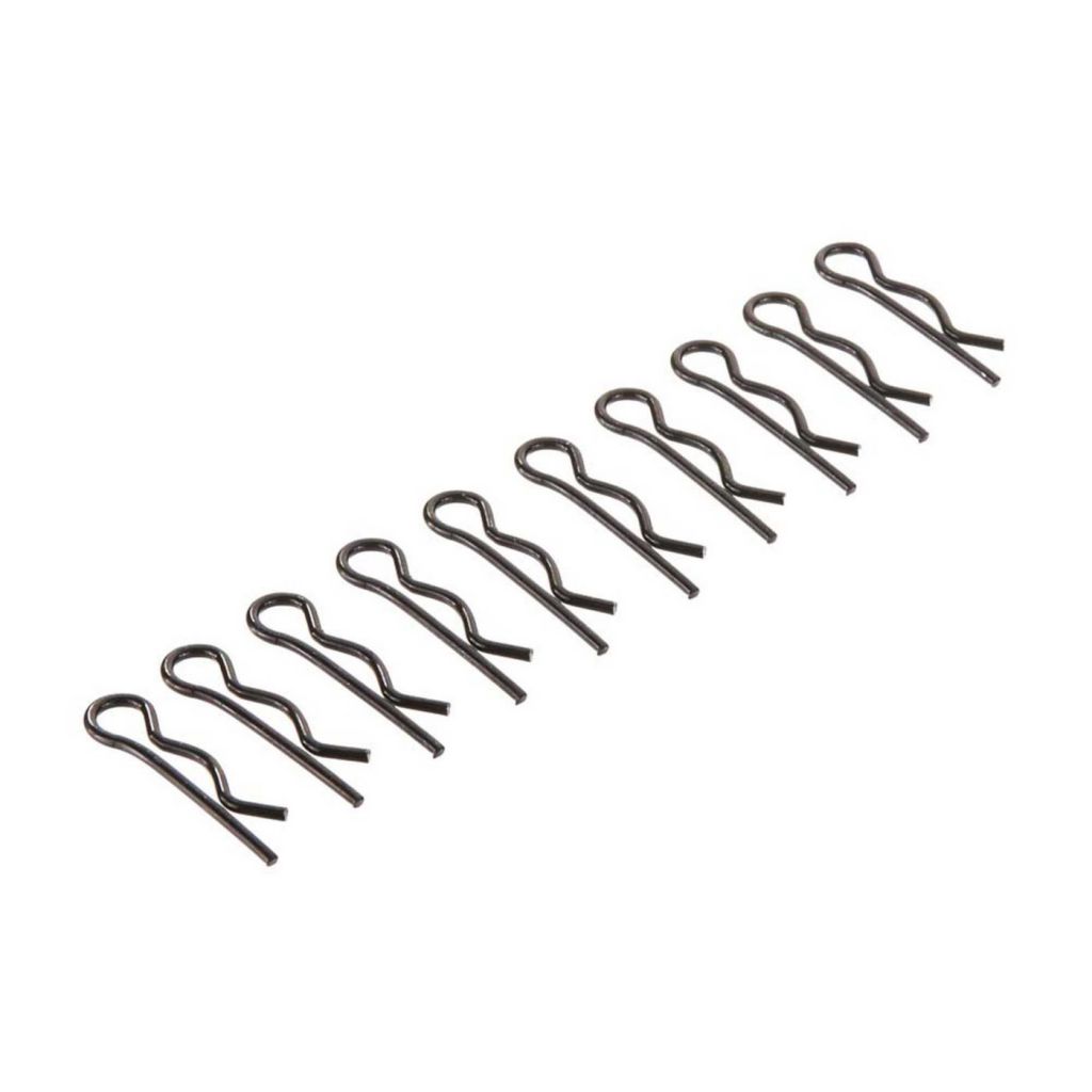 AX31231 Body Clips 8mm (10) - HORIZON HOBBY - R&eacute;f&eacute;rence: AXIC3231